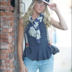Free People halter blouse